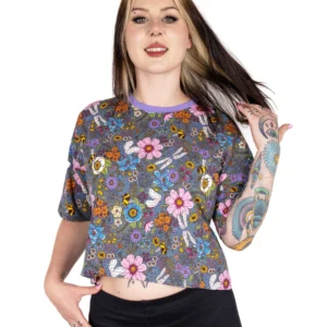 Cottagecore Boxy Tee Shirt by Rebel Romance