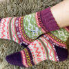 Moomin Snorkmaiden Fair Isle Moomin Socks - Image 3