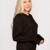 Bronze Glitter Balloon Sleeve Jumper by Sarta MSH - Image 6