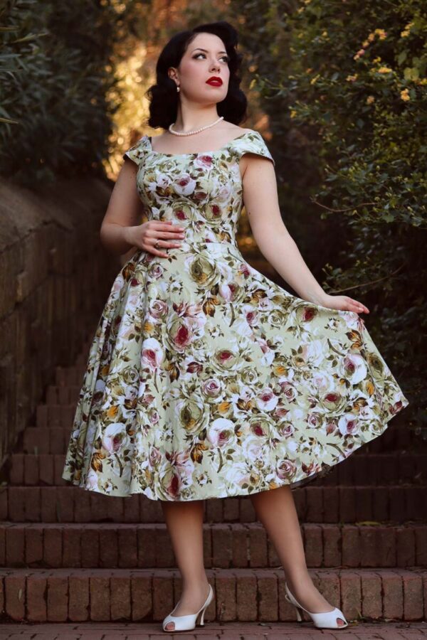 Emilia Swing Dress by Hearts & Roses London