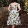 Emilia Swing Dress by Hearts & Roses London - Image 4