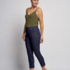 Denim Ankle Grazer Trousers by Pinns - Image 2