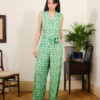 Audrey Phlox Green Jumpsuit by Pretty Vacant - Image 3