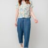 Pippa Blouse in Geo Aveline Print by Lily & Me - Image 3