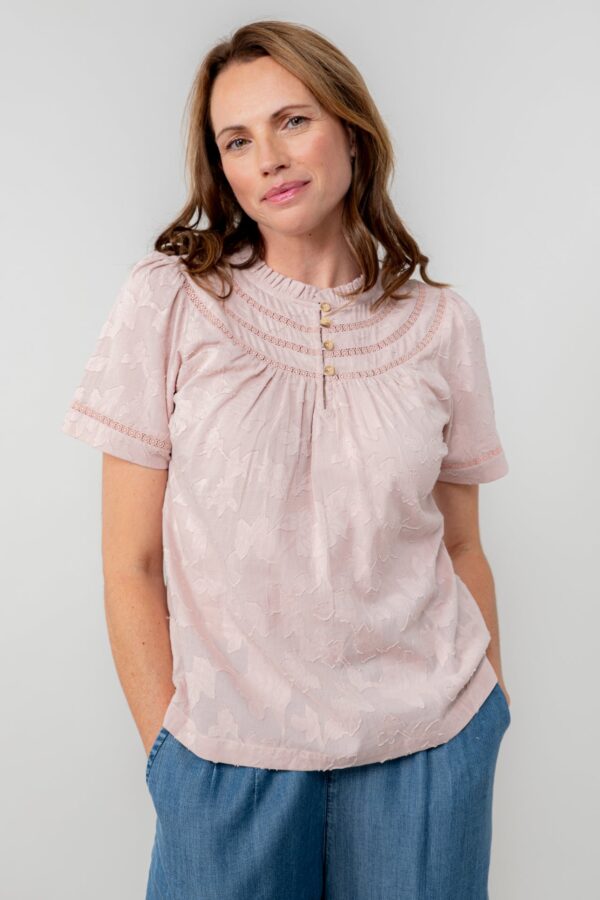 Luna Blouse in Soft Pink by Lily & Me