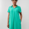 Lavender Shift Dress in Green by Lily & Me - Image 6