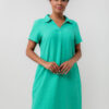 Lavender Shift Dress in Green by Lily & Me - Image 3