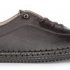 Lexi Flexible Leather Shoes in Black - Image 2