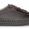 Lexi Flexible Leather Shoes in Black - Image 2