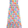 Estelle Shirred Midi Sun Dress by Sugarhill Brighton - Image 2