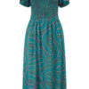 Jolene Shirred Midi Dress by Sugarhill Brighton - Image 8
