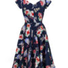 Misa Midi Swing Dress by Hellbunny - Image 4