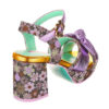 Summer Stroll Lilac Floral Shoes by Irregular Choice - Image 4