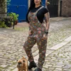 Rebel Romance Cottagecore Stretch Twill Dungarees - Image 3