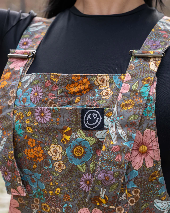 Rebel Romance Cottagecore Stretch Twill Dungarees - Image 6