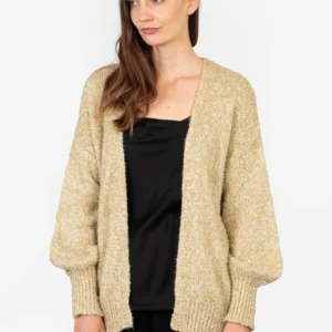 Everly Open Front Glitter Sparkly Cardigan  by Sarta MSH