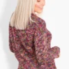 Wyatt Wool Blend Jumper - Berry, Speckled by Sarta MSH - Image 3