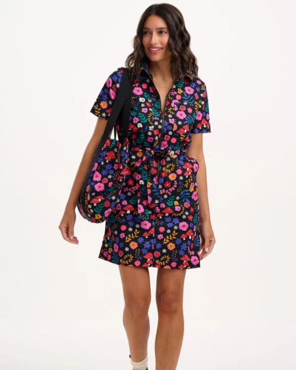 Tasha Mini Dress -Toadstool Floral by Sugarhill Brighton