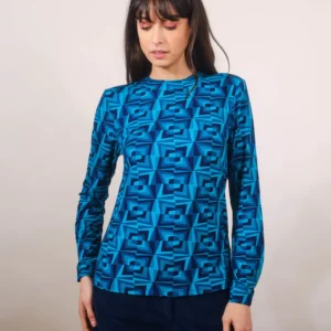 Edie Kaleidoscope Top by Pretty Vacant Clothing