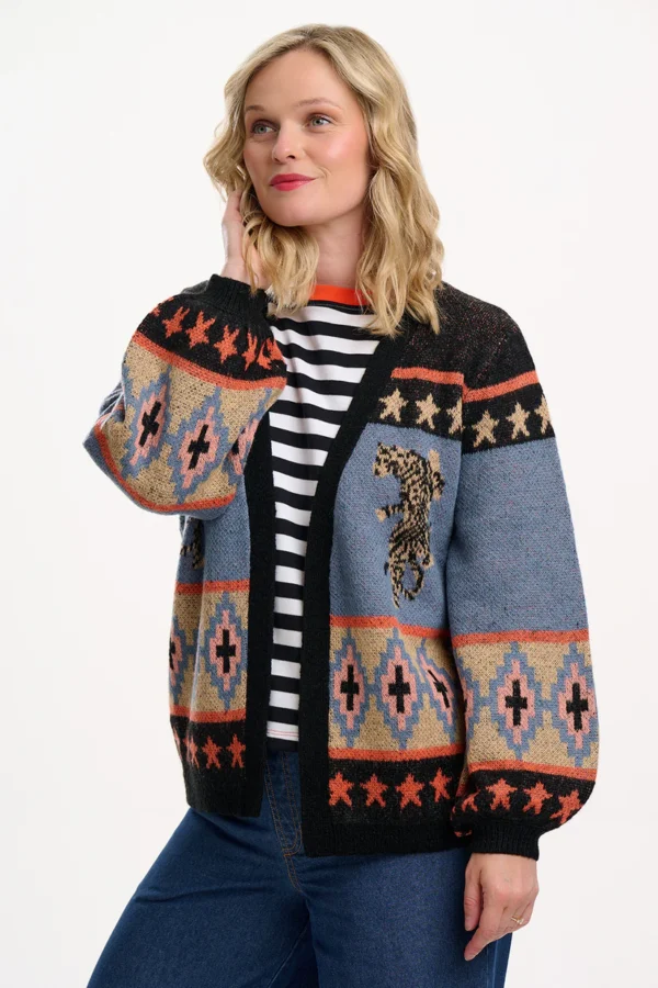 Yvette Cardigan - Climbing Tigers by Sugarhill Brighton