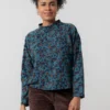 Bayberry Batwing Printed Top Navy by Lily & Me - Image 2