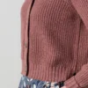 June Ribbed Knit Cardigan Antique Rose by Lily & Me - Image 5