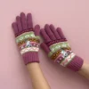 Moomin Snorkmaiden Fair Isle Gloves by House of Disaster - Image 2