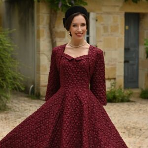 Thea Swing Dress with Bolero by Hearts & Roses London