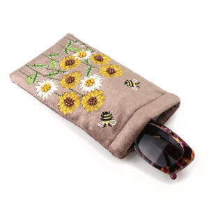 Sunflowers Velvet Case by POM