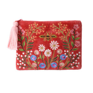 Pink Meadow Make Up Bag by POM