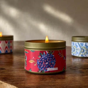 Candle in Tin assorted scents