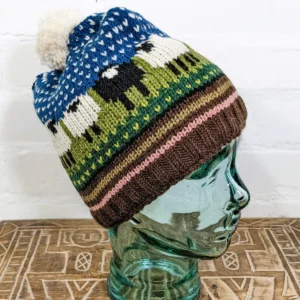 Sheep Woolly Bobble Hat