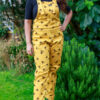 Bee Twill Stretch Dungarees by Run and Fly - Image 7