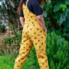 Bee Twill Stretch Dungarees by Run and Fly - Image 8