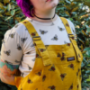 Bee Twill Stretch Dungarees by Run and Fly - Image 4