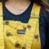 Bee Twill Stretch Dungarees by Run and Fly - Image 5