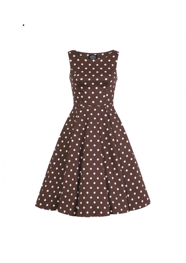 Cindy Polka Dot 1950's Swing Dress by Hearts & Roses London size 8-26