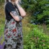 Run and Fly Adventure Dino Unisex Dungarees in Cotton Corduroy - Image 3