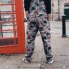 Run and Fly Adventure Dino Unisex Dungarees in Cotton Corduroy - Image 6