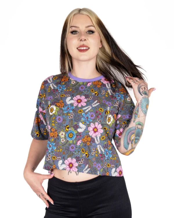 Cottagecore Boxy Tee Shirt by Rebel Romance