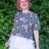 Cottagecore Boxy Tee Shirt by Rebel Romance - Image 6