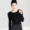 Hellbunny Paloma Black Cardigan - Image 2