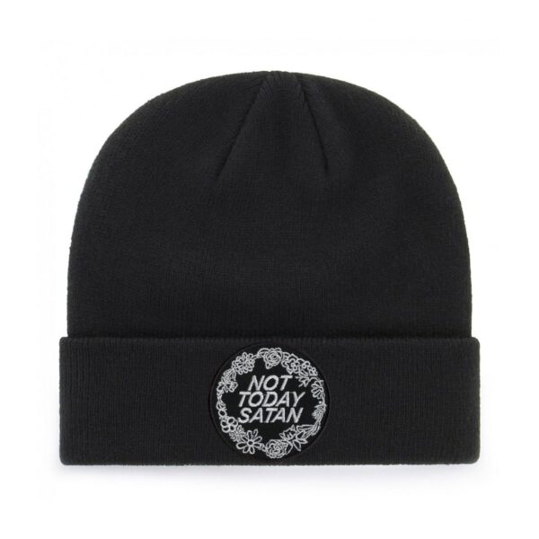 Not Today Satan Beanie Hat