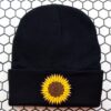 Sunflower Beanie Hat - Image 2