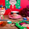 Frida Kahlo Cup and Saucer Set - Image 3