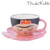 Frida Kahlo Cup and Saucer Set - Image 4