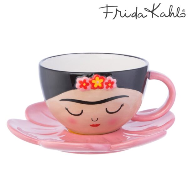 Frida Kahlo Cup and Saucer Set