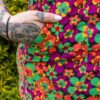 70's Floral Midi Black Pinafore by Run & Fly - Image 6