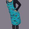 Adventure Dino Midi Jade Pinafore by Run & Fly - Image 5