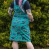 Adventure Dino Midi Jade Pinafore by Run & Fly - Image 2